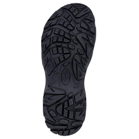 Nautica Bulty Round Toe Black Open Toe Strappy Sandals Men 7 New w/ Tag Sold Out - Picture 4 of 9